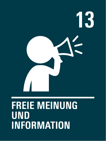 Kinderrecht 13 – Recht auf Information:
Kinder dürfen Informationen suchen, bekommen und weitergeben. Sie dürfen zum Beispiel Bücher, Zeitungen und das Internet nutzen.