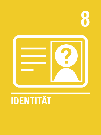 Kinderrecht 8 – Identität:
Kinder haben das Recht auf ihre eigene Identität. Dazu gehören zum Beispiel Name, Staatsangehörigkeit und familiäre Beziehungen.