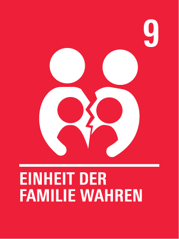 Kinderrecht 9 – Zusammenleben mit den Eltern:
Kinder sollen bei ihren Eltern leben können, wenn das für sie gut und sicher ist. Werden sie von ihren Eltern getrennt, dürfen sie den Kontakt behalten, wenn das gut für das Kind ist.